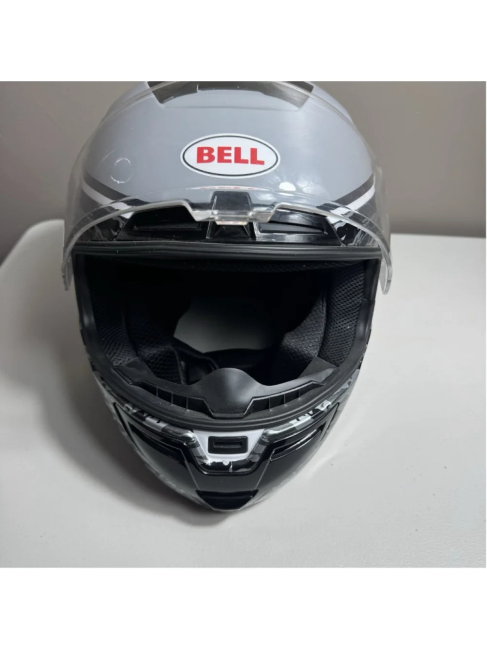 Bell Racing SRT Full Face Helmet XL Assassin Grey White Camo DOT Motorcycle